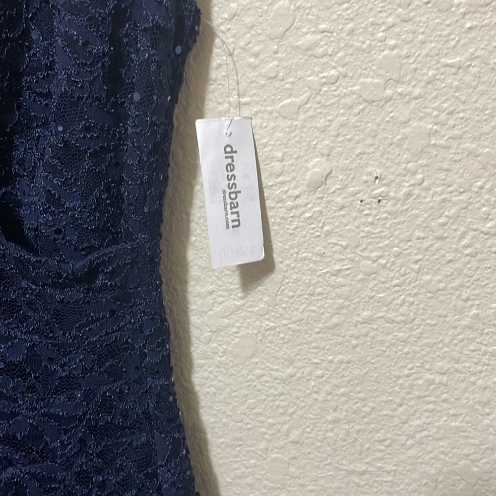 Dressbarn Collection Women's Sleeveless Navy Dress. Excellent Condition. Size 8. - Picture 6 of 12